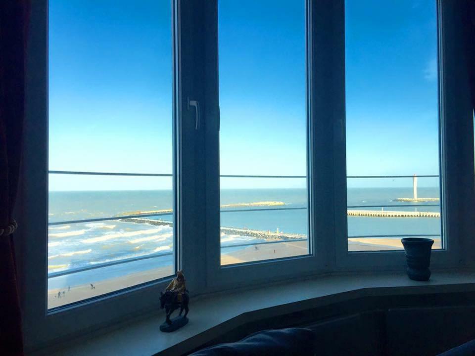 Appartement Met Prachtig Zicht Op Zee Ostend Luaran gambar